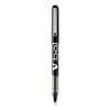PIL35200 - VBall Liquid Ink Roller Ball Pen, Stick, Extra-Fine 0.5 mm, Black Ink, Black/Clear Barrel, Dozen