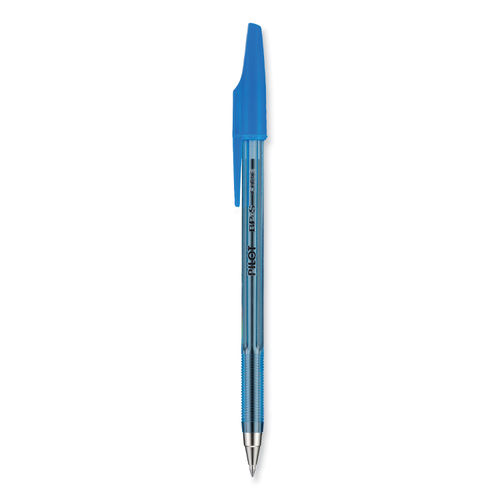 Pilot 0.7 mm Better Ballpoint Stick Pen - Blue - 12 pack