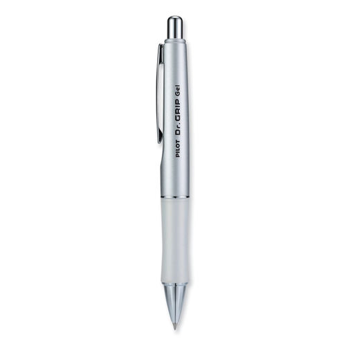 Pilot Dr. Grip LTD Gel Rollerball Pen Fine Point 0.7 mm Platinum Barrel  Black Ink - Office Depot