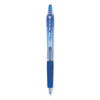 PIL15002 - Precise Gel BeGreen Gel Pen, Retractable, Fine 0.7 mm, Blue Ink, Translucent Blue Barrel, Dozen