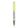 PIL16008 - Spotliter Supreme Highlighter, Fluorescent Yellow Ink, Chisel Tip, Yellow/White Barrel, Dozen