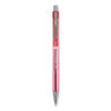 PIL30007 - Better Ballpoint Pen, Retractable, Medium 1 mm, Red Ink, Translucent Red Barrel, Dozen