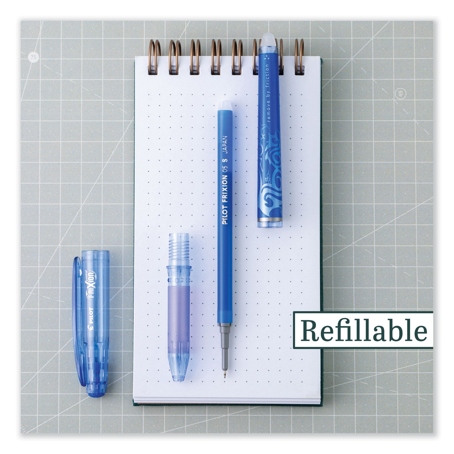 FriXion Erasable Gel Pen - Fine Pen Point - 0.7 mm Pen PIL13285, PIL 13285  - Office Supply Hut