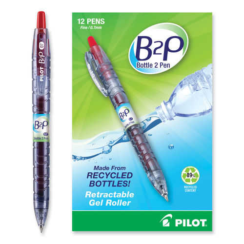 B2P BALL POINT PEN-2PK BLUE- .07 FINE