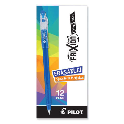 Pilot Frixion Pen Blue 2 Pack Fine Point 0.7mm Heat Erase