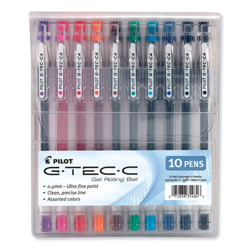 Gel Ink Pens - Set of 10