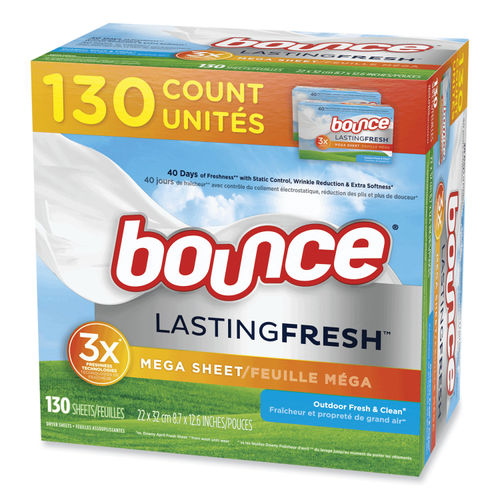 Bounce Lasting Fresh Outdoor Fresh & Clean Fabric Softener Dryer