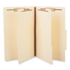 UNV10310 - Six-Section Classification Folders, 2" Expansion, 2 Dividers, 6 Fasteners, Legal Size, Manila Exterior, 15/Box