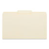 UNV15122 - Top Tab File Folders, 1/3-Cut Tabs: Center Position, Legal Size, 0.75" Expansion, Manila, 100/Box