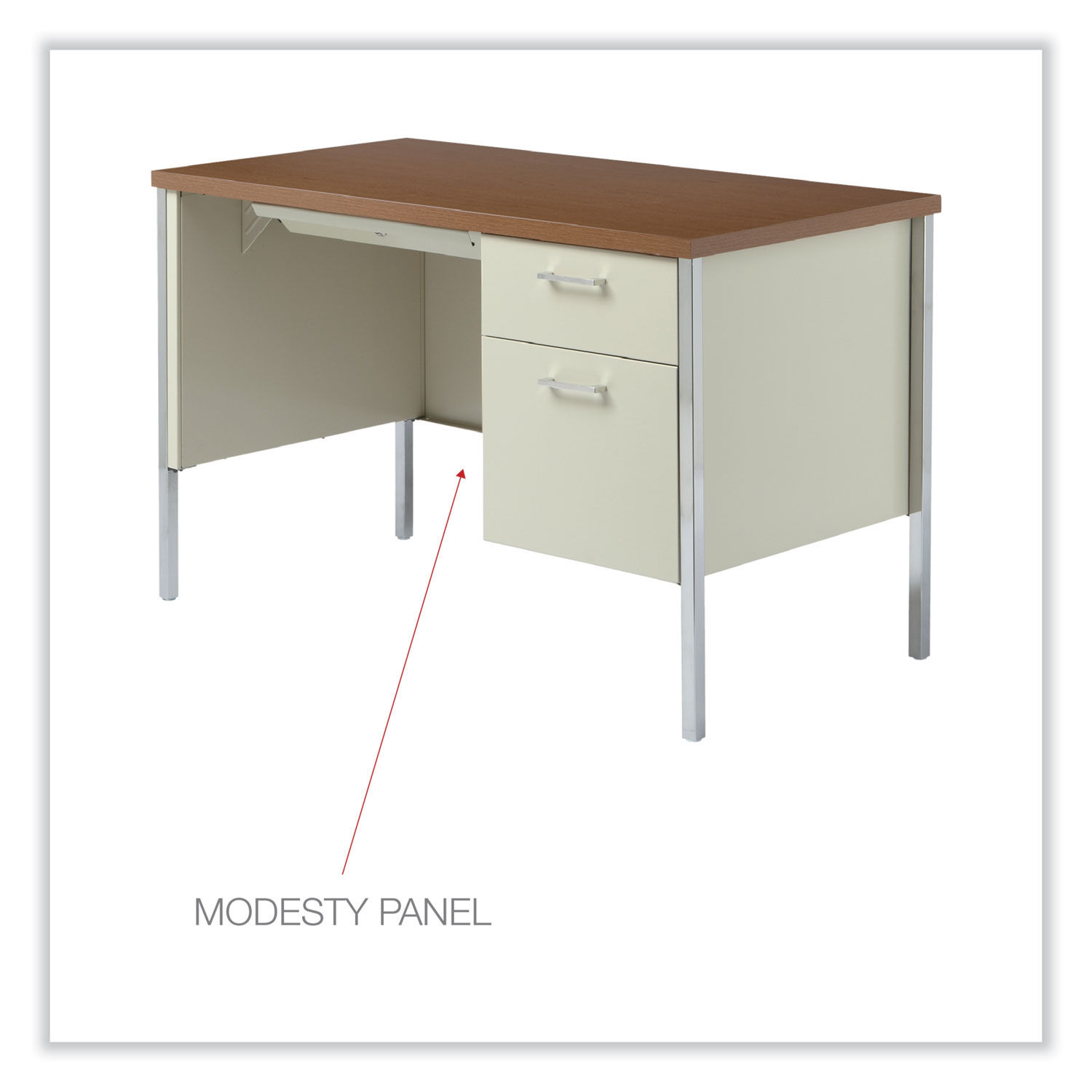 Steel Desk Modesty Panel