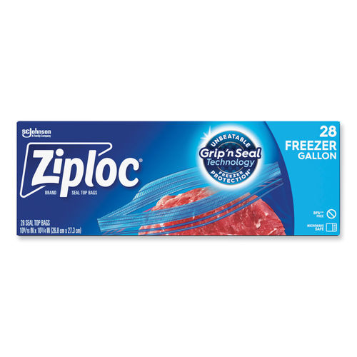 Ziploc Freezer And Storage Bags 1 Gallon Box Of 250 Bags - Office Depot