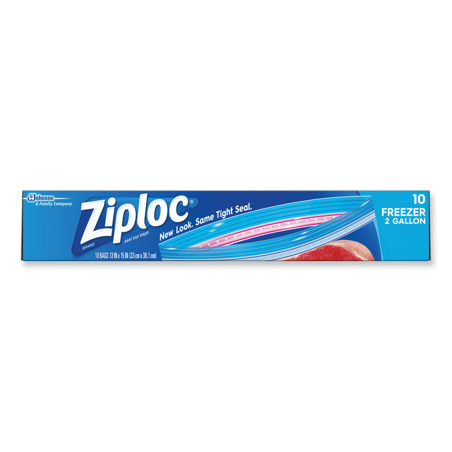 Ziploc slider freezer bags - 1 gallons - 10 ct