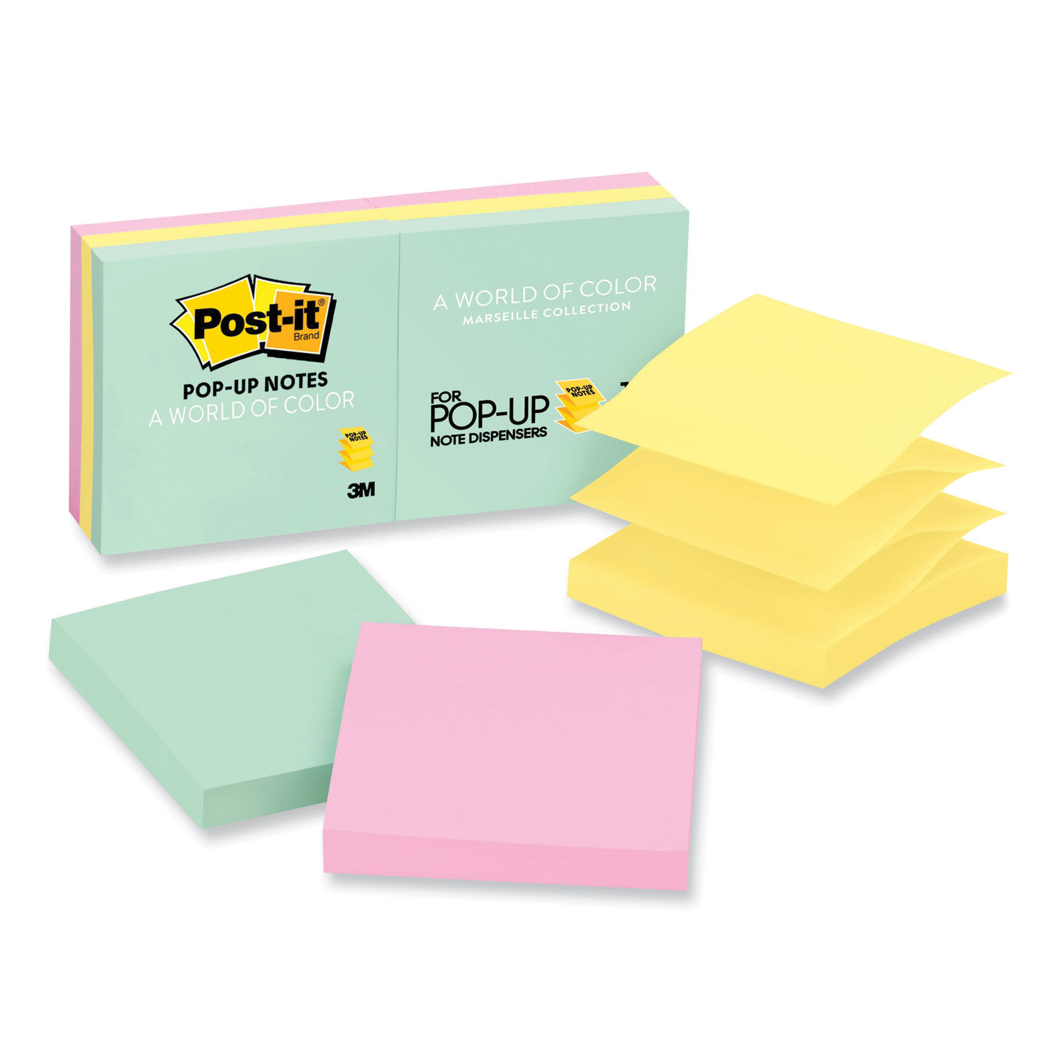 Office Depot Brand Translucent Sticky Notes 3 x 3 Clear Pad Of 50