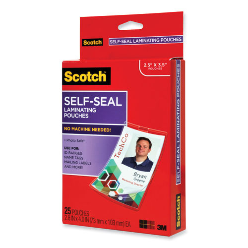 Scotch™ Self-Sealing Laminating Pouches