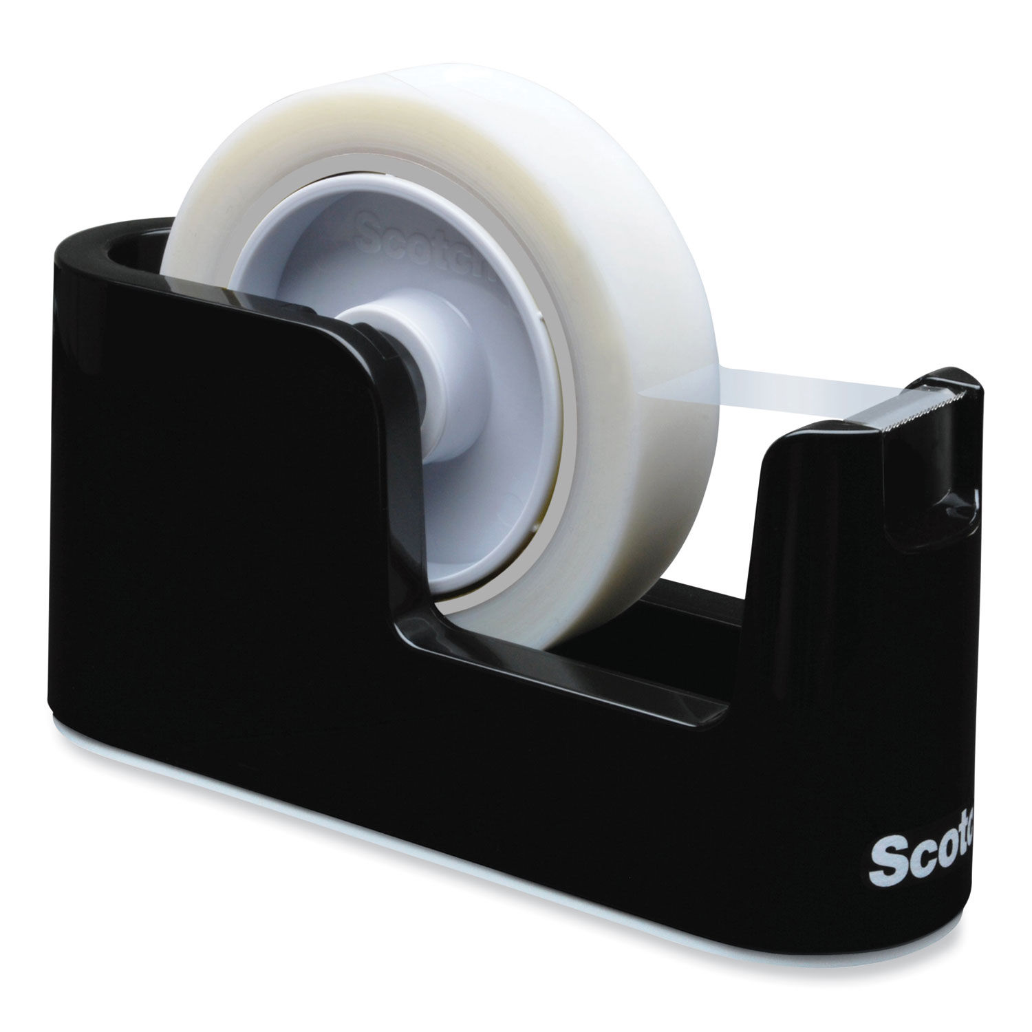 Heavy Duty Weighted Desktop Tape Dispenser with One Roll of Tape by Scotch®  MMMC24