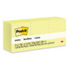 MMM653YW - Original Pads in Canary Yellow, 1.38" x 1.88", 100 Sheets/Pad, 12 Pads/Pack