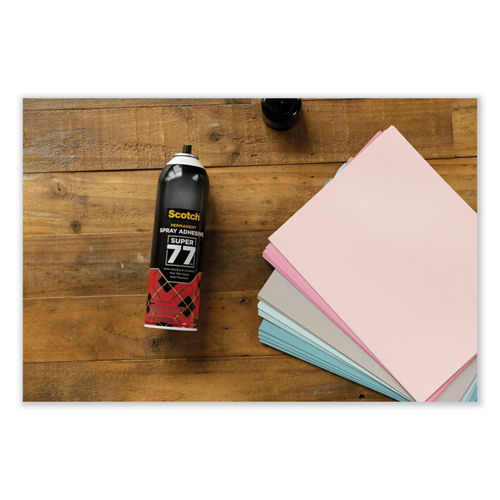 Scotch Super 77 Multipurpose Spray Adhesive 13.57 oz Dries Clear