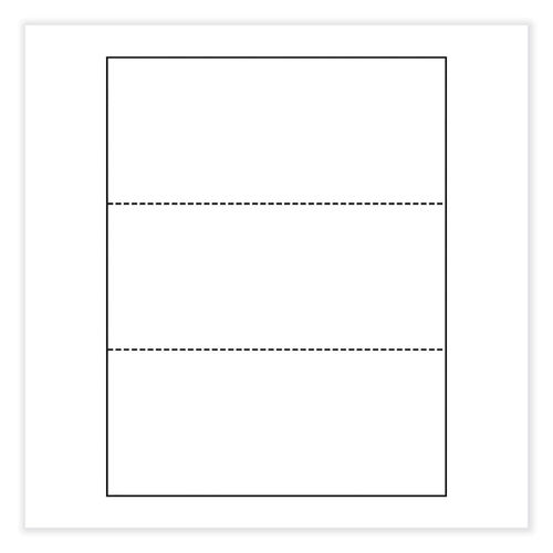 Blank pre-punched paper, 5 holes on left, 8.5x11, 20lb Bond - Perforated  Paper