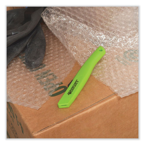 Safety Ceramic Blade Box Cutter, 6.15, Green