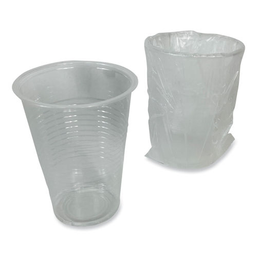 Individually Wrapped 9oz Plastic Cup Package of 1000 Per Case