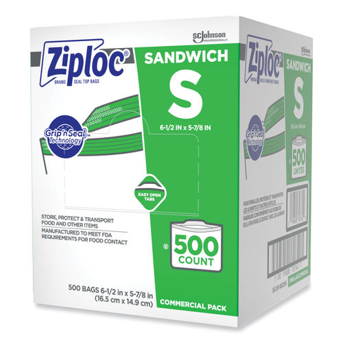 Ziploc Resealable Sandwich Bags