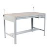 SAF3962GR - Precision Four-Post Drafting Table Base, 56.5w x 30.5d x 35.5h, Gray