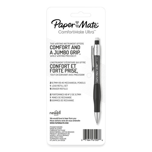 Paper Mate Mechanical Pencil Set with Lead & Eraser Refill