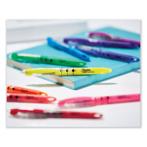 Sharpie Plastic Point Stick Pen, Assorted Fashion Colors, 4/Set 