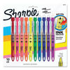 SAN24415PP - Liquid Pen Style Highlighters, Assorted Ink Colors, Chisel Tip, Assorted Barrel Colors, 10/Set