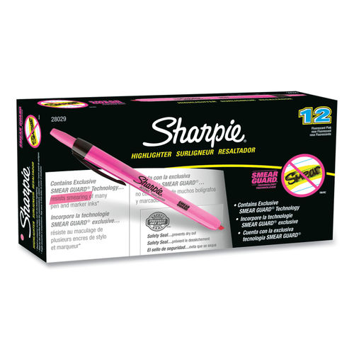 Sharpie Accent Retractable Highlighters Assorted Colors Pack Of 8 - Office  Depot