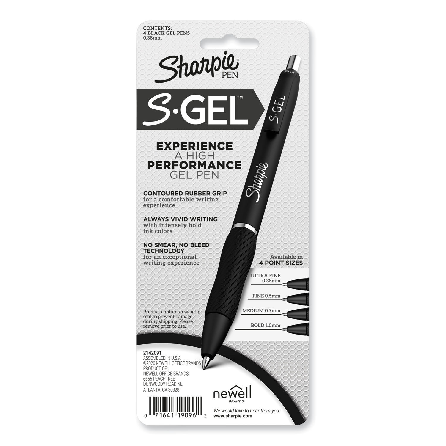 S-Gel High-Performance Gel Pen by Sharpie® S-Gel™ SAN2141125