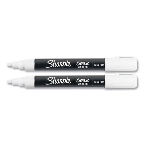 Sharpie Wet-Erase Chalk Marker, Medium Bullet Tip, Assorted, 5/Pack