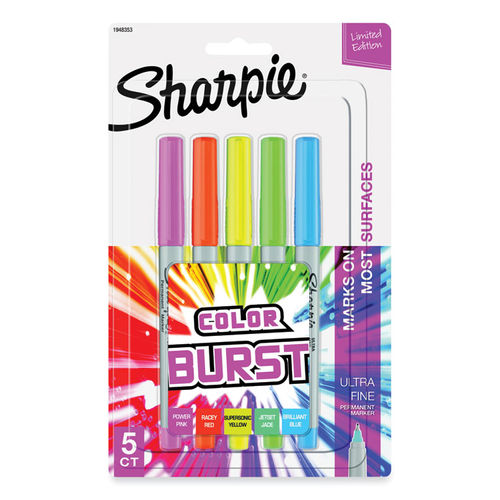 Sharpie Limited Edition Electro Pop Ultra Fine Point Permanent