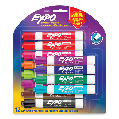 Dry Erase Markers Whiteboard Marker Pens Set 13 Colors Chisel Tip