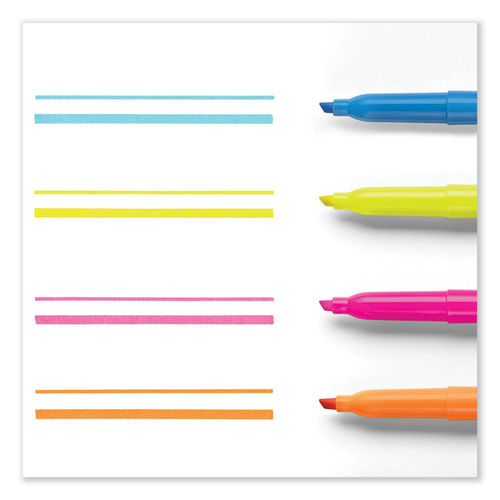 Sharpie Pocket Style Highlighters, Chisel Tip, Assorted Colors, 36/Pack