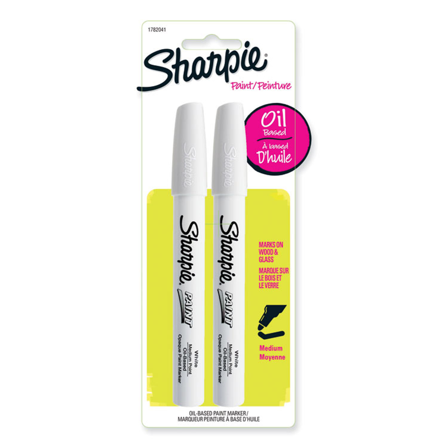 Sharpie White Paint Marker Oil Based Kit Markers Broad Medium Fine, 4-Sizes