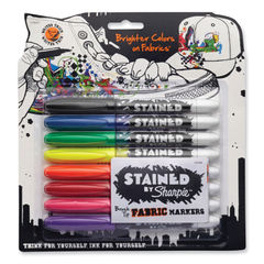 CRAYOLA FABRIC MARKER 80CT 10 COLOR