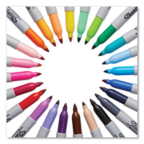 Sharpie Marker Aqua Coloring Kit, 20 Markers + Coloring Book