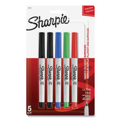 Sharpie Electro Pop Permanent Ultra Fine Point Markers, Assorted Colors - 24 count