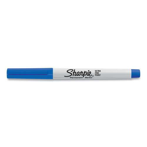 Sharpie Permanent Markers, Ultra Fine Point, Black, 12 Count