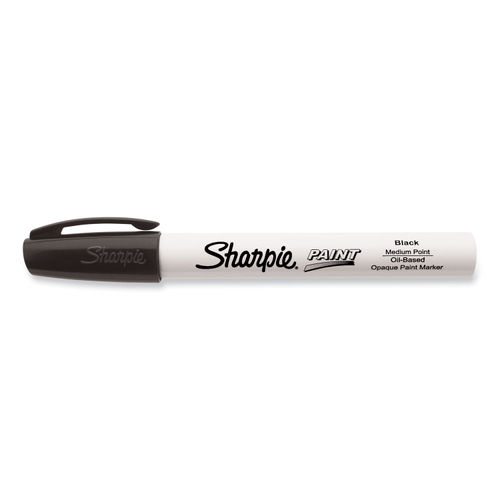 Sharpie Permanent Paint Marker, Medium Bullet Tip, Red (SAN35550)