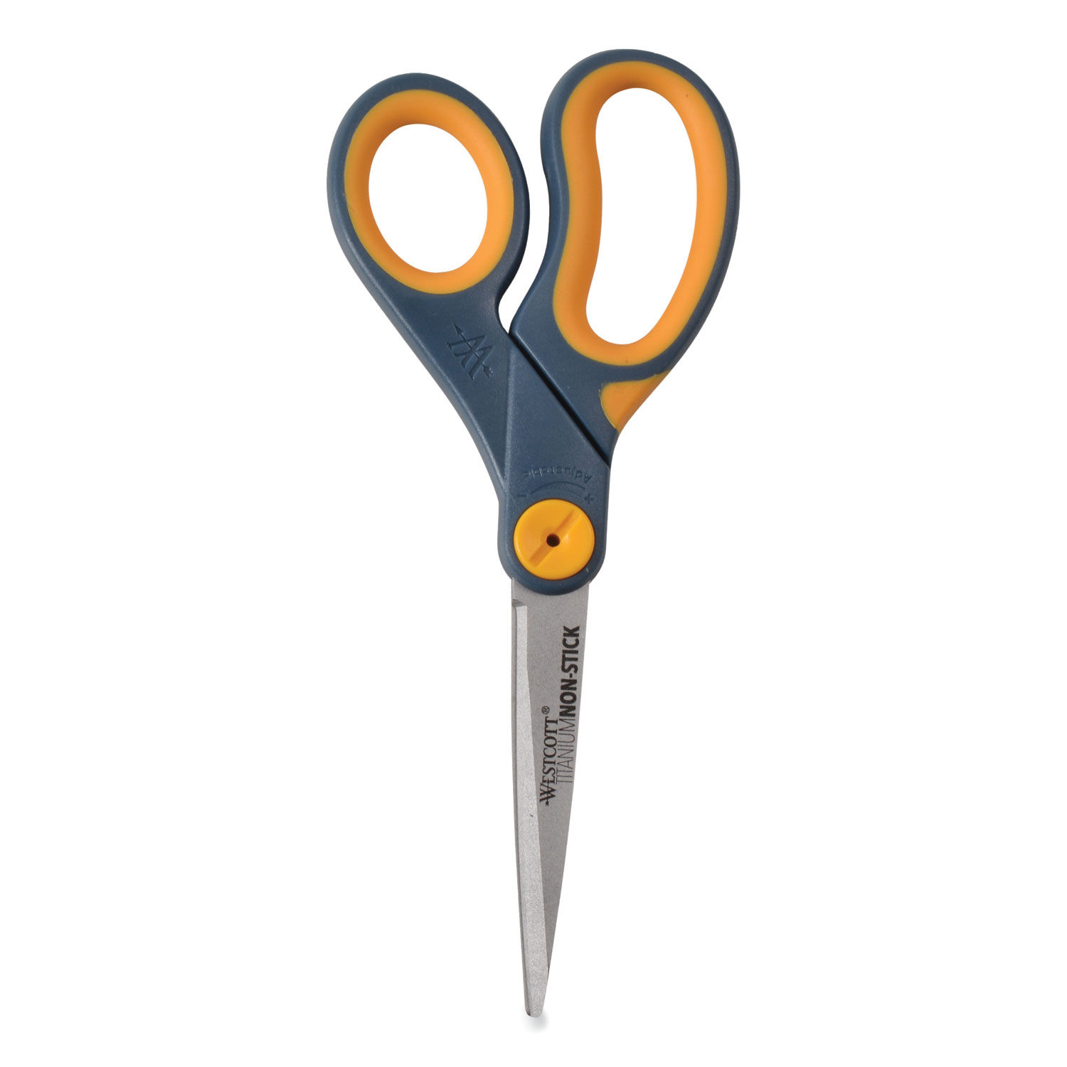 Westcott Titanium Bonded Scissors 7 Straight GrayYellow - Office Depot