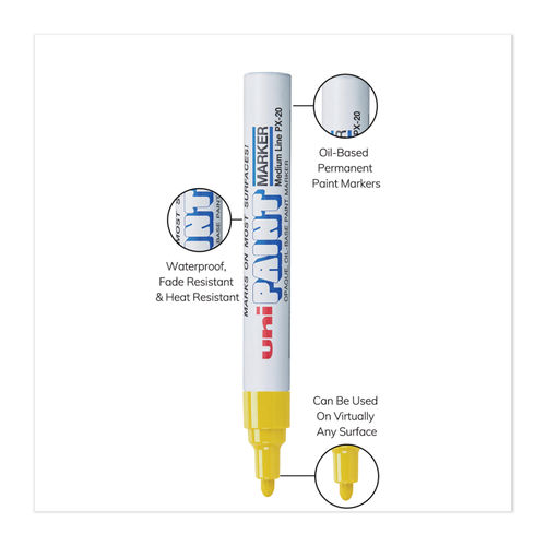 Thin Waterproof Permanent Oil Paint Marker Pen Universal Waterproof Oil  Based