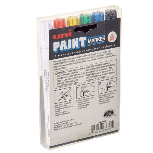 Uni Paint Markers- PX-20 Medium Point