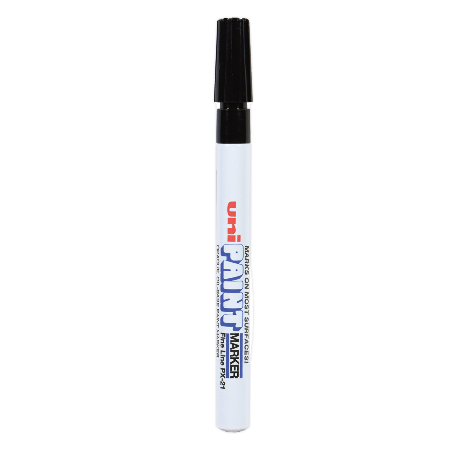 Uni Paint Markers Medium Point White Pack Of 12 - Office Depot