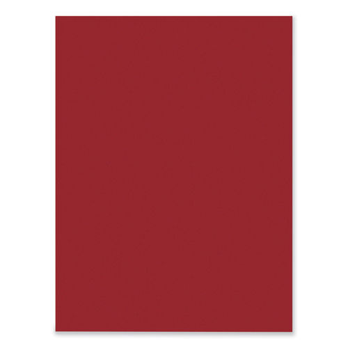 SunWorks Construction Paper, 58lb, 9 x 12, Red, 50/Pack