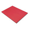 PAC9917 - SunWorks Construction Paper, 50 lb Text Weight, 18 x 24, Holiday Red, 50/Pack