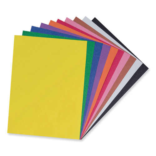 Sunworks, PAC7407, Construction Paper, 50 / Pack, Blue