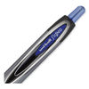 UBC1790896 - Signo 207 Gel Pen, Retractable, Bold 1 mm, Blue Ink, Smoke/Black/Blue Barrel, Dozen