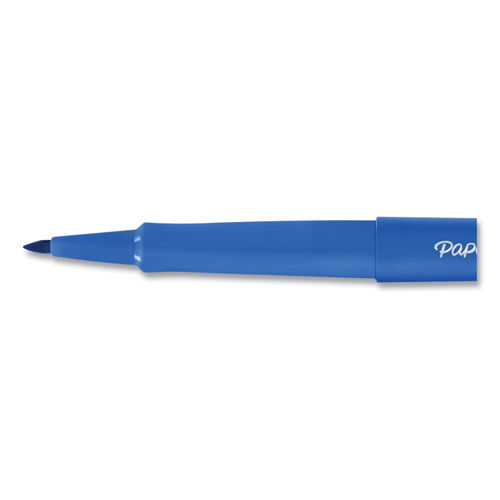 Paper Mate Point Guard Flair Bullet Point Stick Pen, Assorted Colors, .7mm, 24/